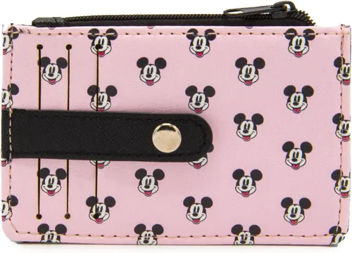 Vista 11 de Buckle-Down, Disney, cartera para mujer con 3 ranuras para tarjetas, 1 cremallera para monedas, 1 ranura para identificación con ventana, 4.5 x 3.0