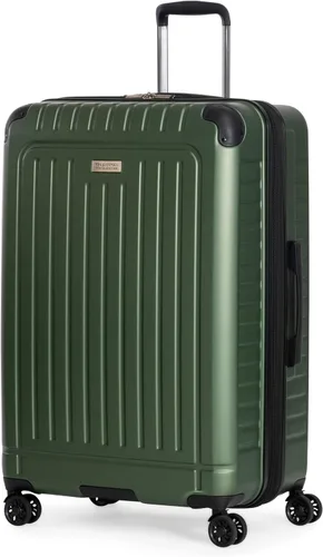 Vista 4 de Ben Sherman Maleta vertical de viaje Spinner Sunderland, Verde -Oliva, Maleta vertical de viaje Spinner Sunderland