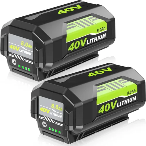 Vista 8 de Paquete de 1 repuesto actualizado a 7.5Ah para batería Ryobi de 40 V