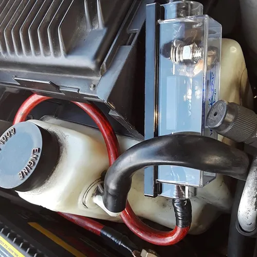 Vista 6 de 6 unidades ANL - Controlador de protección de fusibles chapado en oro, hoja de fusible de protección eléctrica, accesorios automotrices universales