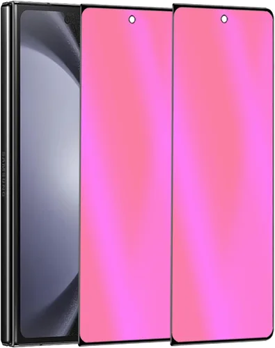 Vista 7 de Paquete de 2 protectores de pantalla para Samsung Galaxy Z Fold 5 / Z Fold 4, protector de pantalla anti-espía antiespía película cubierta completa