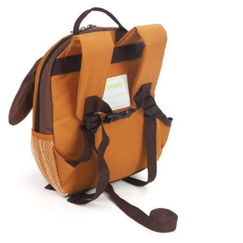 Vista 31 de Yodo, Bolsa para almuerzo aislada y mochila preescolar infantil, con correa de arnés de seguridad para niños o niñas, Dinosaur