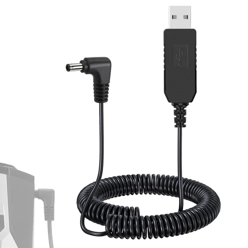 Vista 8 de Lenink Cable de alimentación compatible con Cobra RAD 480i/350/380/450, cable de repuesto, cargador USB compatible con la mayoría de detectores