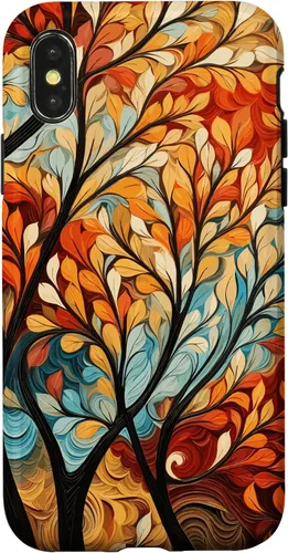 Vista 5 de Fall & Autumn, Colorful Leaves & Trees, Fall Color Case for iPhone 17