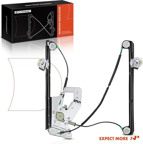 Vista 8 de A-Premium Regulador de Ventanilla Eléctrica Delantero Izquierdo del Lado del Conductor con Motor Compatible con BMW E39 525i 2001-2003, 528i
