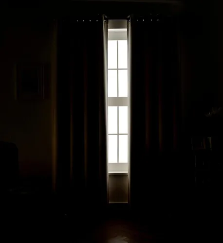 Vista 6 de Miuco paneles de cortina de oscurecimiento con arandelas, cortinas opacas con textura para salón, juego de 2