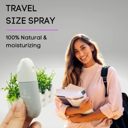 Vista 7 de POCKET CARE Desinfectante hidratante de manos sin alcohol, spray perfumado de goma de mascar 100% natural, limpiador de manos suave diario
