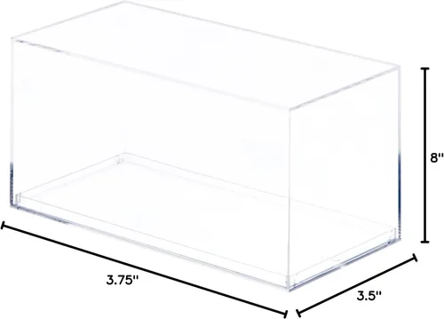 Vista 3 de Vitrina de acrílico transparente (sin borde biselado) para autos a escala 1:32 - 7.875 ''x 3.8125'' x 3.875