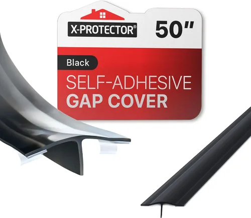 Vista 7 de Cubierta de Silicona para Huecos de Estufa X-Protector – Protector de 50" x 1" Entre Estufa y Mostrador – Relleno Autoadhesivo Premium para Huecos