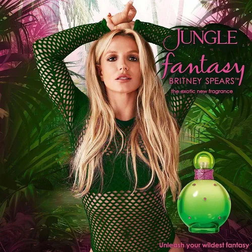 Vista 6 de Britney Spears Jungle Fantasy Edición Limitada Eau De Toilette Spray para Mujeres, 1.0 Fl Oz