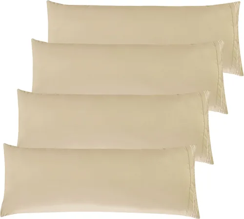 Vista 63 de Elegant Comfort Fundas de almohada sólidas de microfibra de alta calidad hotelera, tejido suave, resistente a las arrugas y a las manchas, fácil