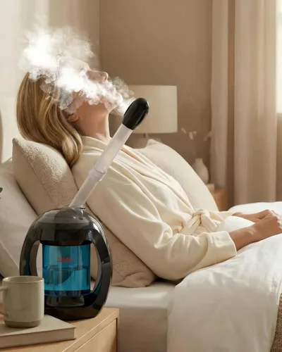 Vista 7 de Vaporizador Facial - Vaporizador Facial Iónico Nano para Limpieza Profunda Facial, Vaporizador para Esteticista, Vaporizador Facial Profesional