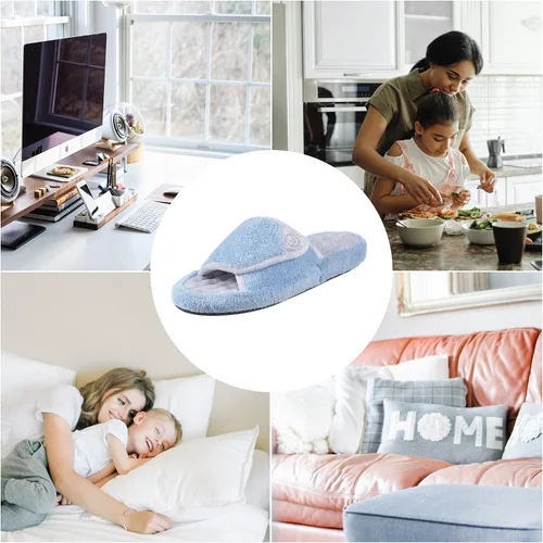 Vista 6 de isotoner pantuflas de Spa de fibra Microterry con tecnología Pillowstep para mujer