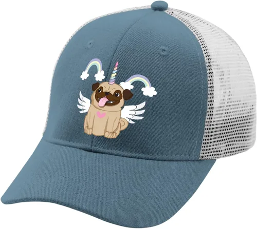 Vista 2 de devor Baseball Cap Pug Dog Baseball Caps for Men Graphic Baseball Cap Adjustable