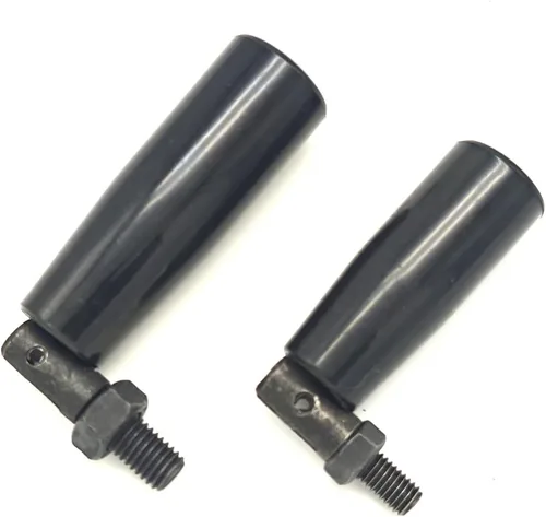 Vista 5 de Mango giratorio de nailon con tornillo de rosca macho M8 M10, parte plegable, mango giratorio, perilla de plástico para máquina de molienda de torno