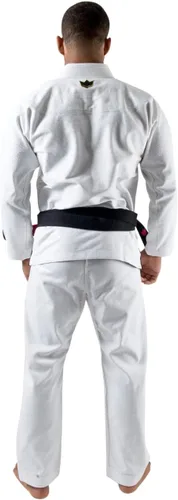 Vista 6 de Kingz Comp 450 V6 Brazilian Jiu Jitsu Gi - Kimono ligero para hombre BJJ - IBJJF Legal - 450gsm Pearl Weave Professional