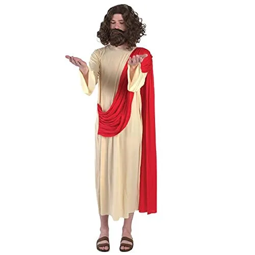 Vista 2 de Disfraz histórico bíblico de Jesús griego romano (M)