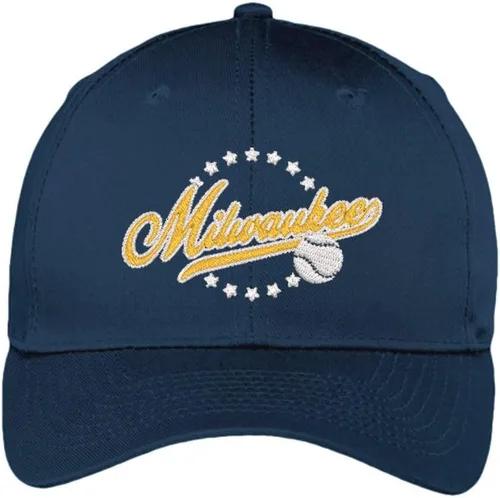Vista 30 de Gorra ajustable unisex para adultos con diseño vintage de béisbol