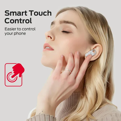 Vista 7 de Monster N-Lite 210 - Auriculares inalámbricos Bluetooth 5.4 intraurales, micrófono integrado para llamadas cristalinas, tiempo de reproducción de 32