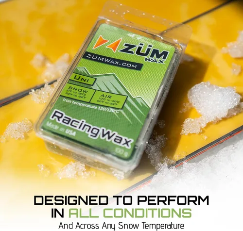 Vista 7 de ZUMWax - Cera universal para esquí y snowboard, 3.53 onzas, increíblemente rápida en todas las temperaturas