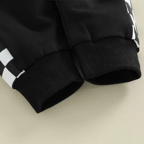 Vista 7 de Doqcey Conjunto de sudadera de manga larga para bebé niño y niño, para otoño e invierno