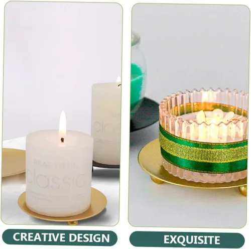 Vista 5 de IMIKEYA 16pcs Candle Holder Tea Light Votive Stand Decorative Candle Stand for Home Table Decor Centerpiece