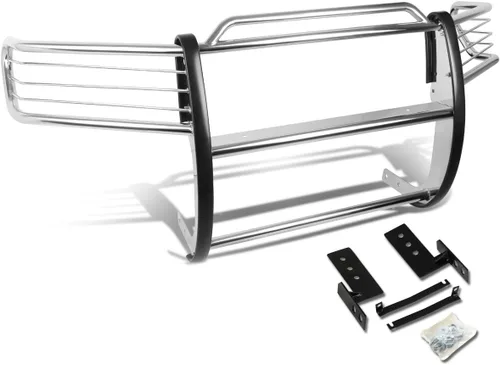 Vista 10 de DNA MOTORING GRILL-G-059-BK - Protector de rejilla para parachoques delantero, color negro, compatible con Sequoia 01-07