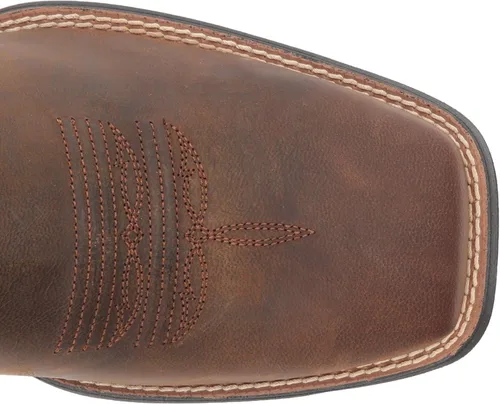 Vista 5 de Ariat Sport Rustler Western Boots - Botas vaqueras de cuero para hombre, Marrón desteñido