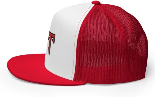 Vista 6 de Corridos Tumbados CT - Gorra de camionero con visera plana, corona alta, ajustable, Coridos Belicos