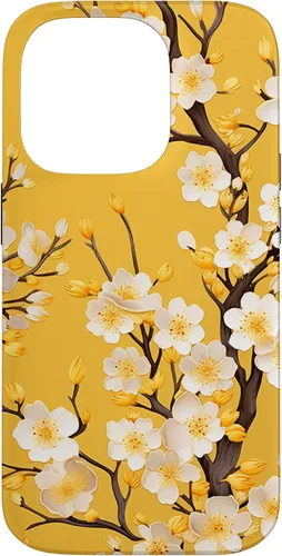 Vista 17 de Yellow Cherry Blossom Case for iPhone 17