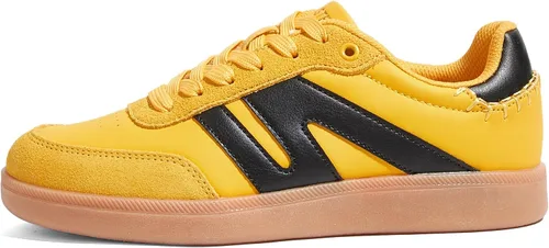 Vista 37 de LUCKY STEP Zapatillas de moda con suela de goma retro para mujer
