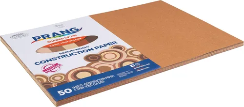 Vista 2 de Pacon, papel de construcción, Multicultural, en varios colores, Variados 12" x 18