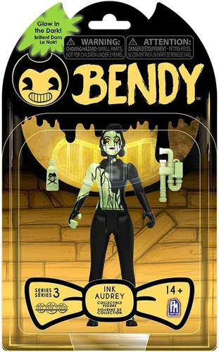 Vista 7 de Bendy And The Ink Machine Bendy And The Dark Revival - Figura de acción Gitd de 5 pulgadas - Bendy