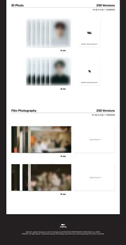 Vista 3 de Verivery Series 'O' Round 1: Hall 2nd Single Album A Version 84p PhotoBook+1p Post+1p PhotoCard+1p Foto de identificación+1p Fotografía