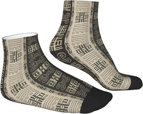 Vista 3 de DKJlitter Unisex Ankle Socks, Padded Athletic Quarter Socks Fashion Running Casual Socks