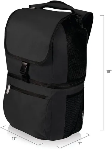 Vista 7 de PICNIC TIME NCAA Texas A&M Aggies Zuma - Mochila enfriadora suave - Enfriador de almuerzo, (negro)