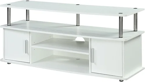Vista 8 de Convenience Concepts Designs2Go Monterey - Mueble para TV, Madera, Gris(Weathered Gray)