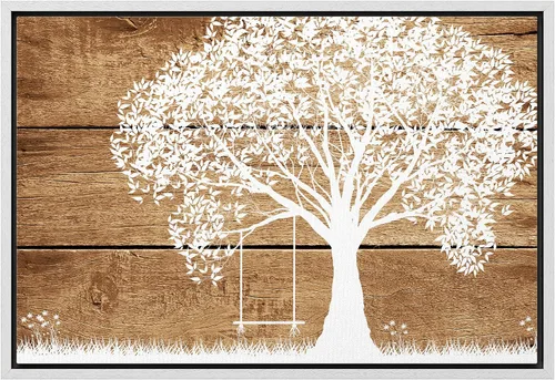 Vista 46 de Hermoso lienzo de paisaje, decoración de pared, arte moderno, juegos para el hogar
