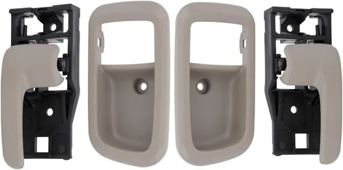 Vista 2 de OCPTY Manijas interiores y traseras del conductor izquierdo del pasajero del lado derecho de repuesto para Toyota Tundra 2000-2006 para Toyota