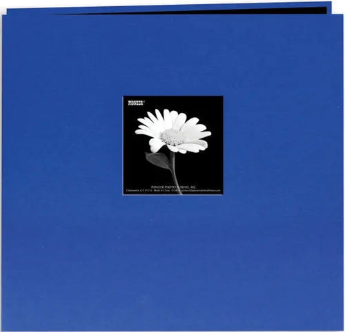 Vista 22 de Pioneer Libro de Memoria con Marco de Tela Frontal Postbound de 5 por 7 Pulgadas, Rojo Manzana