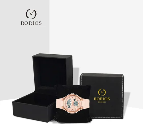 Vista 7 de RORIOS Reloj deportivo para hombre, relojes digitales con alarma, relojes de pulsera luminosos, multifunción, reloj militar para niños y hombres