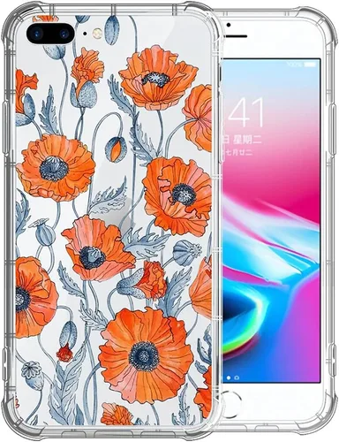 Vista 9 de CARLOCA Compatible con funda para iPhone SE 2020, funda para iPhone 8 para niñas, diseño transparente con patrón de lucha de béisbol de niños