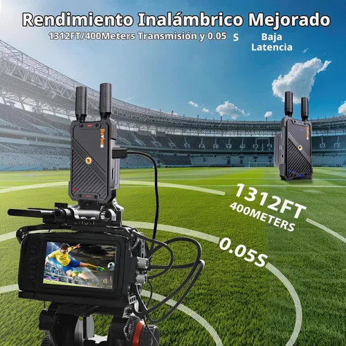 Vista 3 de Receptores múltiples HDMI inalámbricos, 1312 pies 1080P, receptor