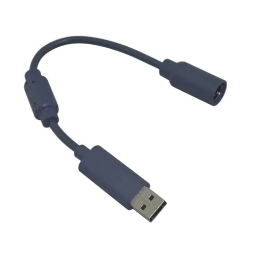 Vista 6 de Breakaway Wired Game Controller Stable for Xbox 360, Adapter Controller USB Breakaway Cable, 25cm