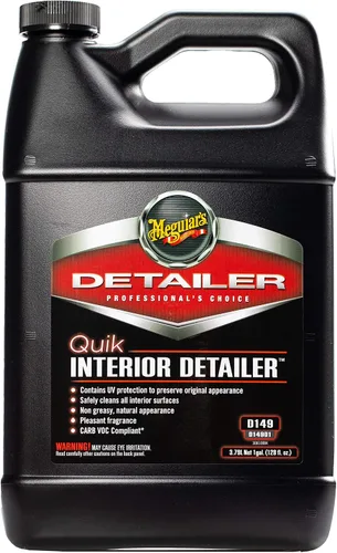 Vista 3 de Meguiar's D14901 Quik Interior Detailer, 1 galón, color negro