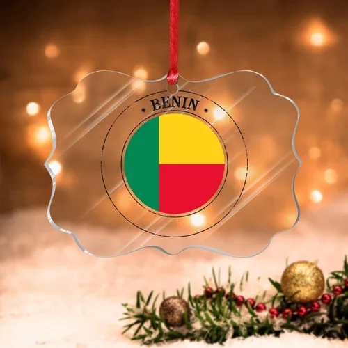 Vista 40 de Bandera de Bélgica, adornos de decoración para árbol de Navidad, bandera nacional, decoración para árbol de Navidad, colgante colgante, adornos