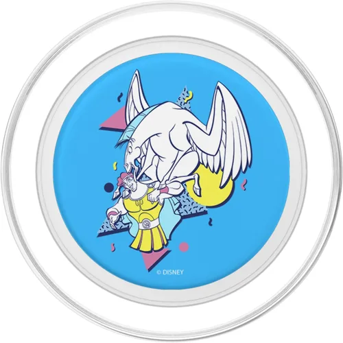 Vista 2 de Disney Hercules And Pegasus 90 Pop Art PopSockets MagSafe PopGrip para iPhone