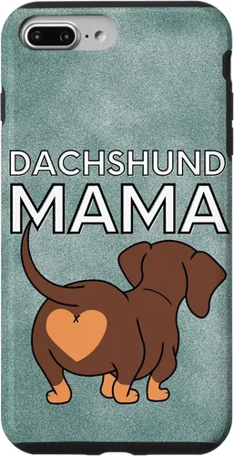 Vista 9 de Funda para iPhone 15 Dachshund Butt Heart Weiner Dog Case Mom Gift Girl Case