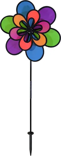 Vista 13 de In the Breeze 2675 Rainbow Windee Wheelz Flower Spinner