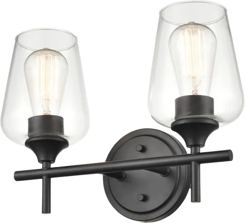 Vista 14 de ML Lighting Ashford - 3 tocador de baño ligero, 10.25 pulgadas de alto y 22 pulgadas de ancho, acabado de níquel cepillado cepillado níquel